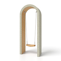 Качели из бетона