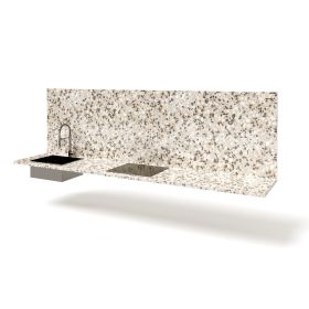 картинка Столешница c раковиной Classica Terrazzo