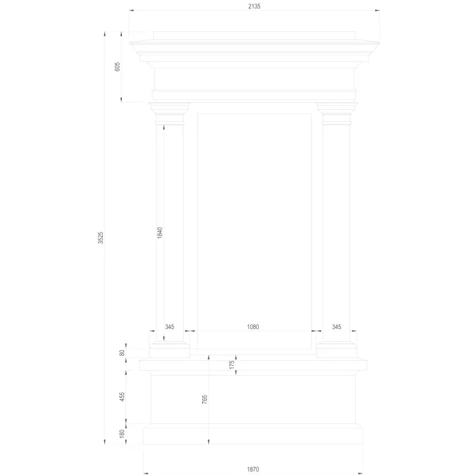 картинка Оконный наличник Festivo FWT5052F22
